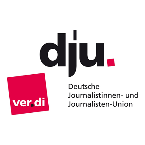 dju Deutsche Journalistinnen- und Journalisten-Union Website